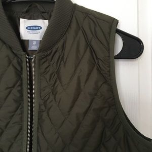 Olive green Old Navy vest